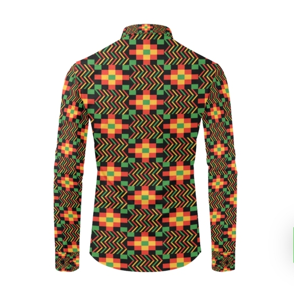 African fabric Shacket - Picture 3 of 8